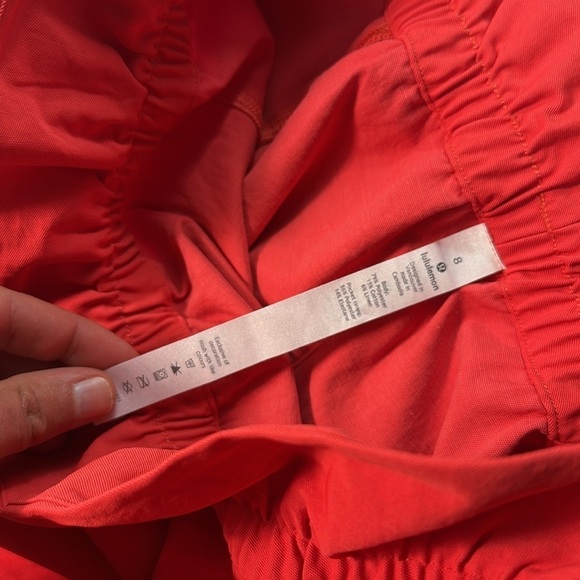 Lululemon Trip Taker Skirt Carnation Red - Picture 4 of 6